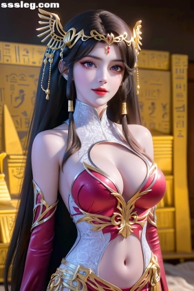[AI绘画] 火灵儿 华丽红火[48P318M]