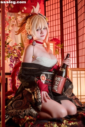Xiaoyukiko Yoimiya Yukata[32P126M]